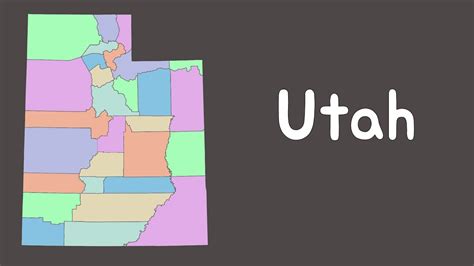 Utah Geography Counties Fan Song By Kxvin YouTube