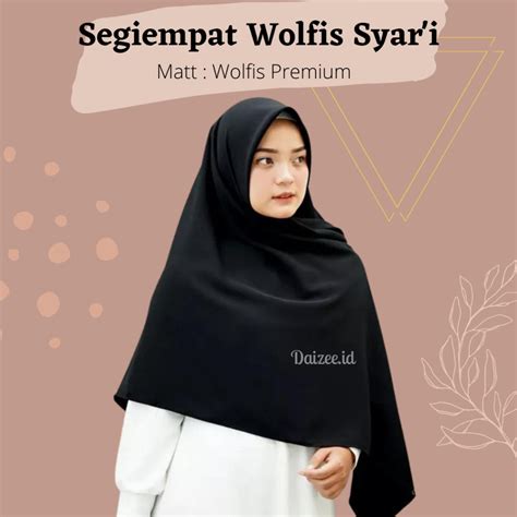 Hot Products Hijab Square X Syari Jumbo Veil Antem Thick Not