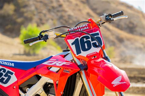 First Ride On The Honda Crf R With Kris Keefer Racer X