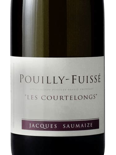 2021 Jacques Nathalie Saumaize Les Courtelongs Pouilly Fuissé Vivino US