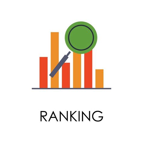 Colored Ranking Vector Icon Illustration Vector Art At Vecteezy