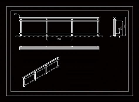 Tipos Y Cortes De Escaleras En Dwg Kb Librer A Cad