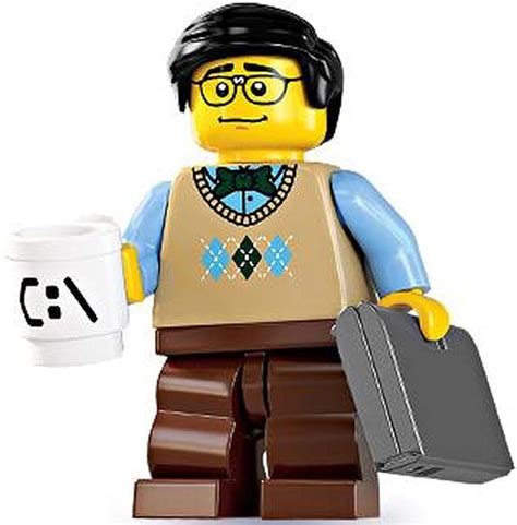 Amazon.com: Lego Series 7 Computer Programmer Mini Figure : Toys & Games