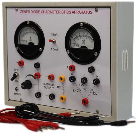 Labworld Zener Diode Characteristic Apparatus Kit With Ic Regulated