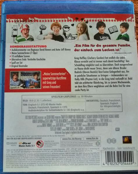 Gregs Tagebuch 2 Gibt S Probleme Blu Ray EBay