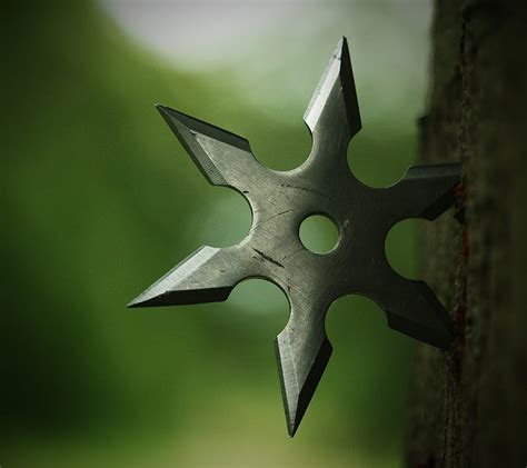 Shuriken antiguo art mortal Japón marcial ninja estrella arma