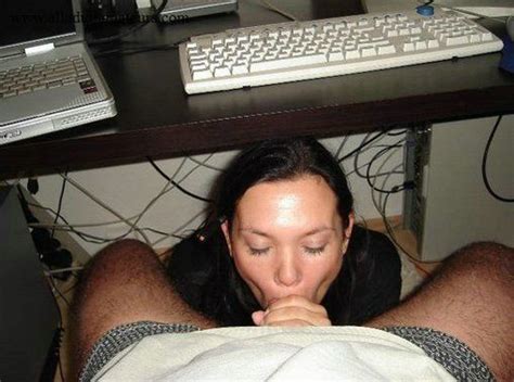 Under Desk Blowjob