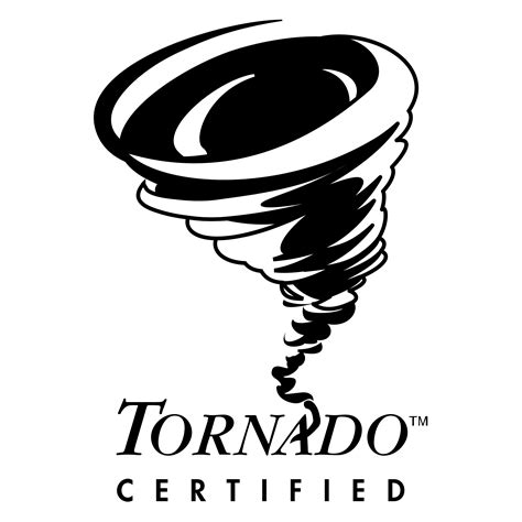 Tornado Certified Logo PNG Transparent & SVG Vector - Freebie Supply