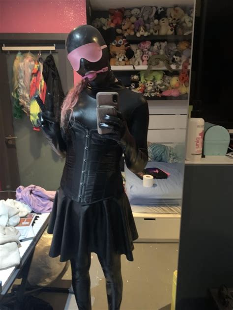 Just Being An Obedient Rubber Bondage Drone For Your Perverted Needs