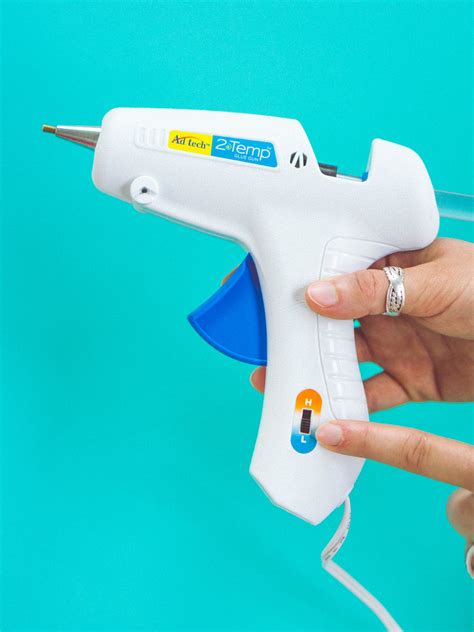 AdTech 0453 2 Temp Dual Temperature Hot Glue Gun Full Size White Buy