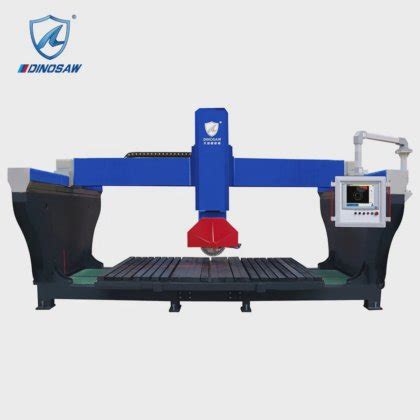 Marble Cnc 5 Axis Bridge Saw Stone Cutting Machine Stone Guillotine For