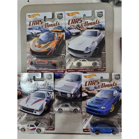 Hot Wheels Cars Donuts Car Culture Shopee Malaysia