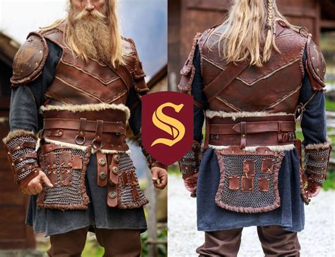 Viking Larp Costume Cosplay Leather Armor For LARP And Etsy