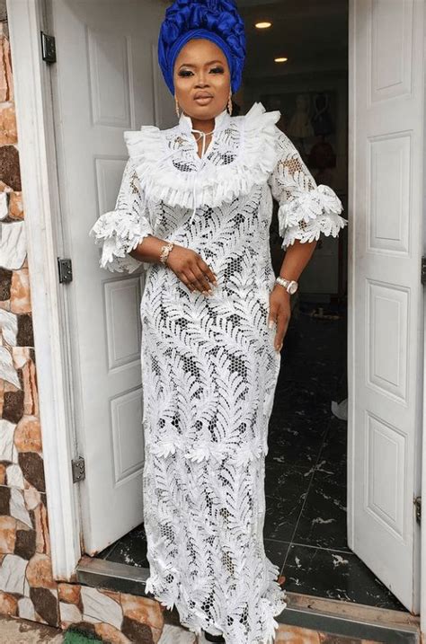 Beautiful Lace Styles That Rocked Owambe Parties This Weekend Stylish