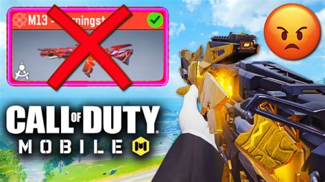 The Mythic M13 Is Back But Players Are Angry 😡 Cod Mobile Youtube