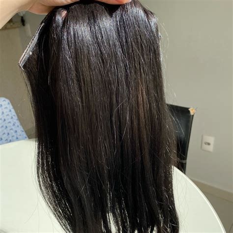 Mega Hair Brasileiro Do Sul Cm Produto P Cabelos Feminino Mega