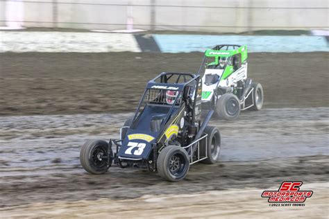 Western States Midgets At The Dirt Track At Kern County Raceway Park