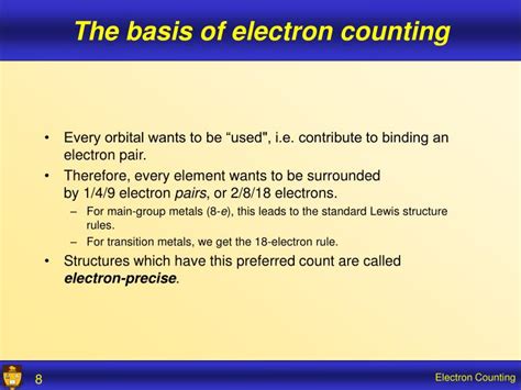 Ppt Electron Counting Understanding Structure And Reactivity