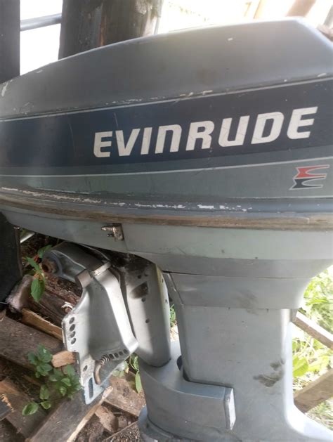 Silnik Zaburtowy Evinrude 50 Hk Kompletny Manetka I Linki Reszel OLX Pl