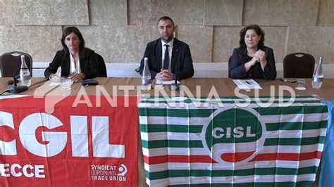 Attualit Anche A Lecce L Attivo Unitario Di Cgil Cisl E Uil