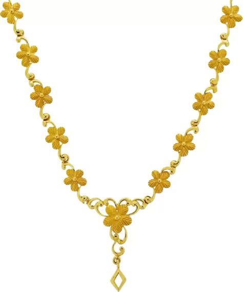 Light Weight Gold Necklace Designs Dhanalakshmi Jewellers