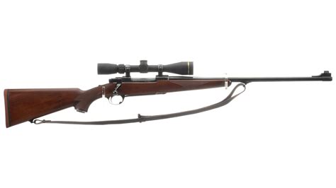 Ruger Rj Renner Custom M77 Bolt Action Rifle With Scope Rock Island Auction