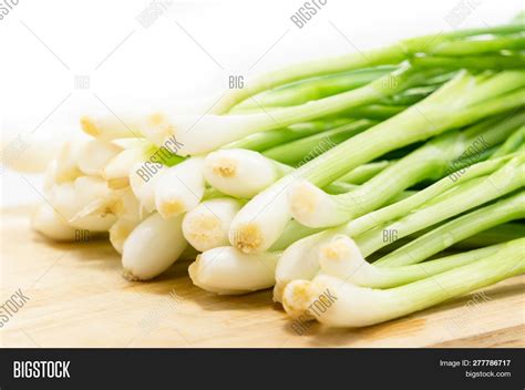 Scallion Green Onion Image And Photo Free Trial Bigstock