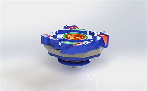 Dranzer V Beyblade Modelo 3d 165 Unknown Sldas Stl Free3d