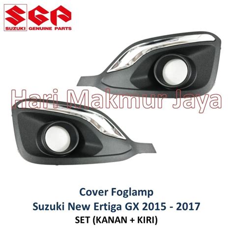 Jual Cover Fog Lamp Foglamp Suzuki New Ertiga GX 2015 2016 2017 Chrome