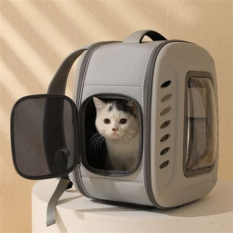 Collapsible Cat Backpack Carrier - Super Kitty Cats