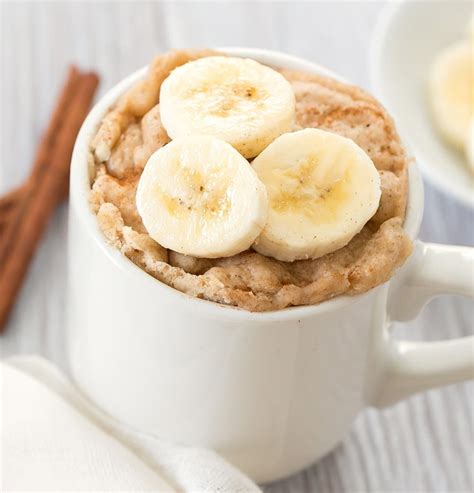 Bolo De Banana Numa Caneca Uma Receita De Sonho Para Fazer No Micro