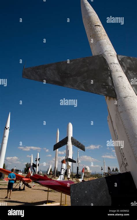 White Sands Missile Range Museum New Mexico USA Stock Photo - Alamy