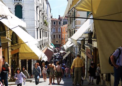 Rialto Market In Venice