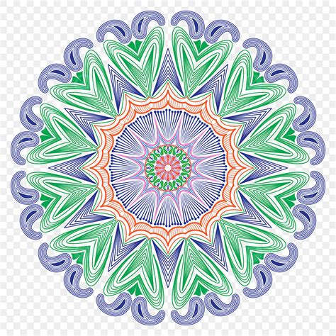 Dise O De Mandala De Paisley Con Arte Lineal Floral Isl Mico Geom Trico