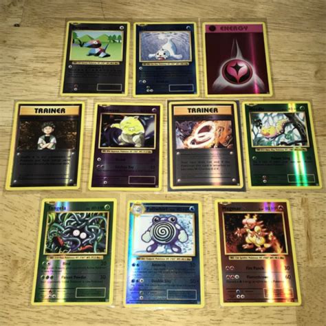 Card Lot Of All Xy Evolutions Reverse Holo Foil Cards Pokemon