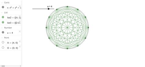 Sequence Command Geogebra