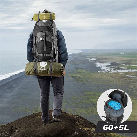 Night Cat Hiking Backpack 70L Backpack Trekking Backpack Travel Backpa