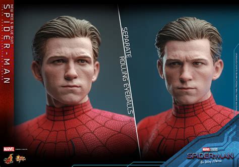 Hot Toys Spider Man No Way Home New Red And Blue Suit