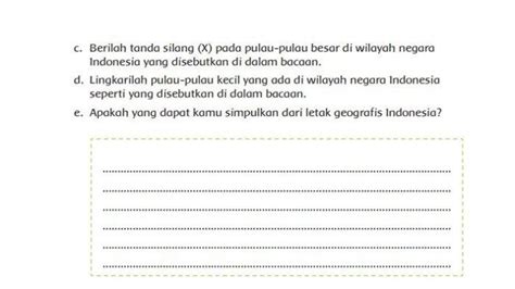 Kunci Jawaban Tema 5 Kelas 5 SD Halaman 22 Kurikulum 2013 Simpulkan