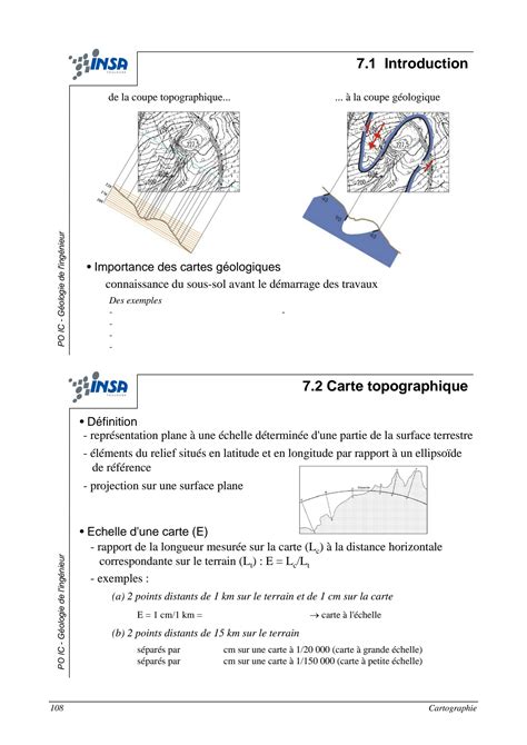 SOLUTION Cartographie G Ologique Studypool