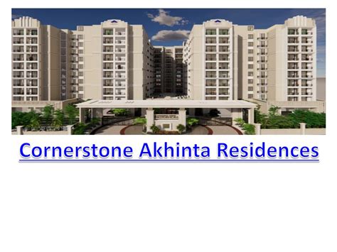 Ppt Best Premium Apartment In Btm Layout Cornerstone Akhinta