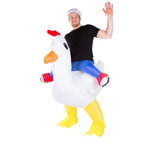 Inflatable Chicken Costume Bodysocks Us