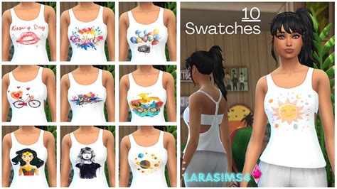 T-SHIRT - Screenshots - The Sims 4 Create a Sim - CurseForge