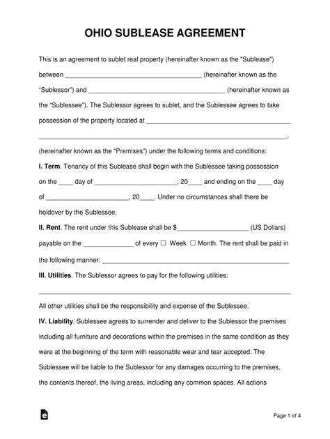 Fillable Online Free Landlord Sublease Consent Form Permission To