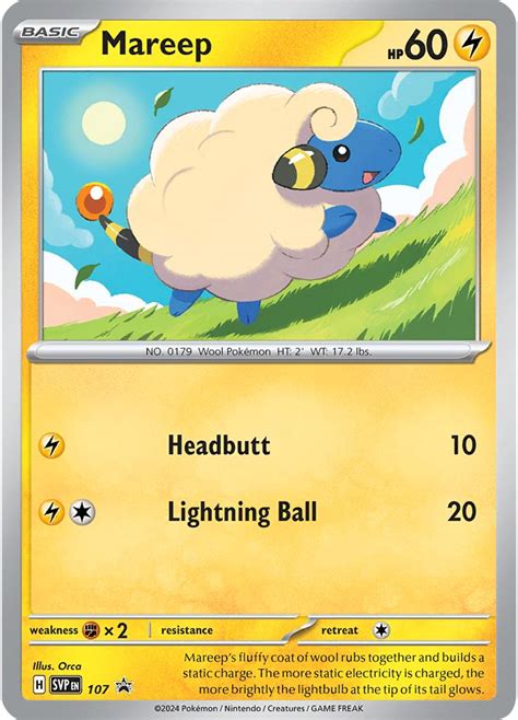 Pokémon Card Database Sv Promos 107 Mareep