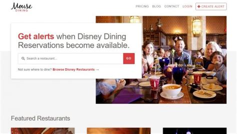 How To Get Disney World Dining Reservations Wdw Prep School