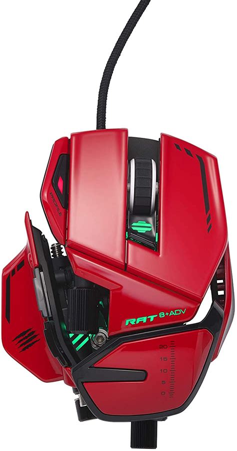 Мышь Mad Catz R.A.T.8+ ADV Red: купить в интернет магазине Регард ...