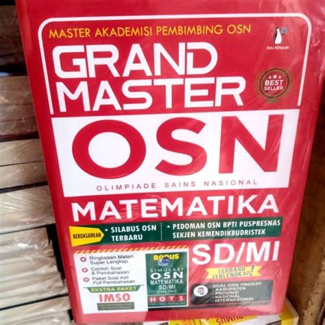 Promo Grand Master Osn Olimpiade Sains Nasional Matematika By Edu