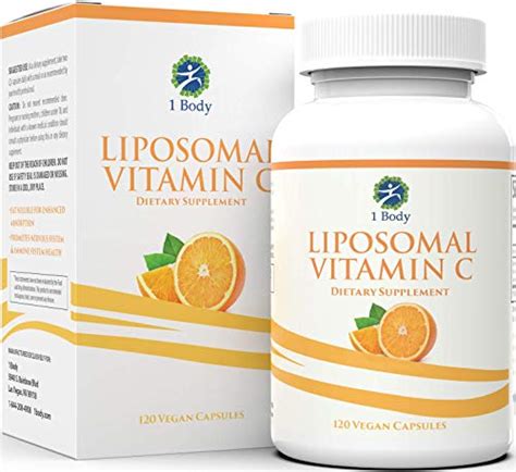 Liposomal Vitamin C Capsules 1200mg Collagen Support Powerful