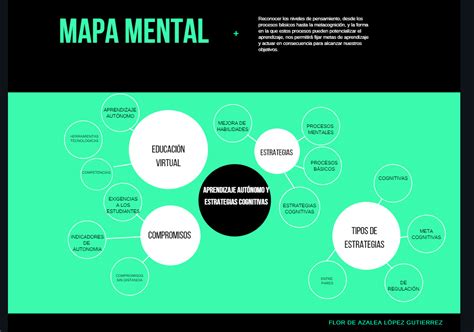 Flor López Unad Aprendizaje autónomo y estrategias cognitivas Mapa